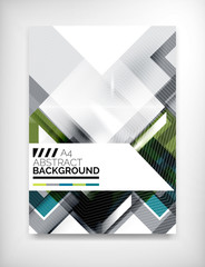 Fototapeta premium Flyer, Brochure Design Template, Layout