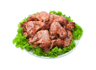 Hähnchenflügel gewürzt