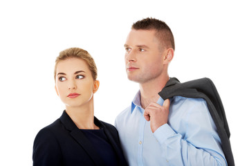 Couple wondering about their job