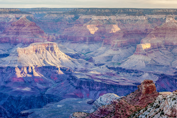 Breathtaking Grand Canyon in the Very Morning. Horizontal Image