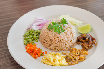 Mixed cooked rice