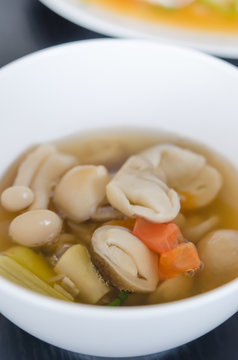 spicy mushroom soup