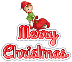 Merry Christmas with elf