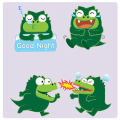 Crocodile Acting 02