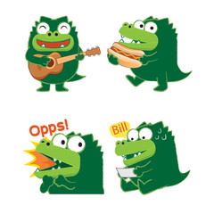 Crocodile Acting 01
