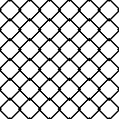 Fototapeta premium Seamless Grid Pattern