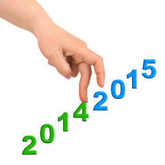 Hand and stairs 2015