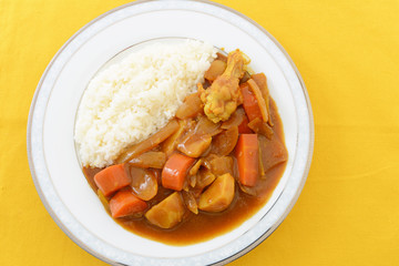美味しそうなカレーライス