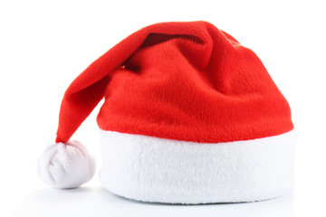 Santa hat isolated on white