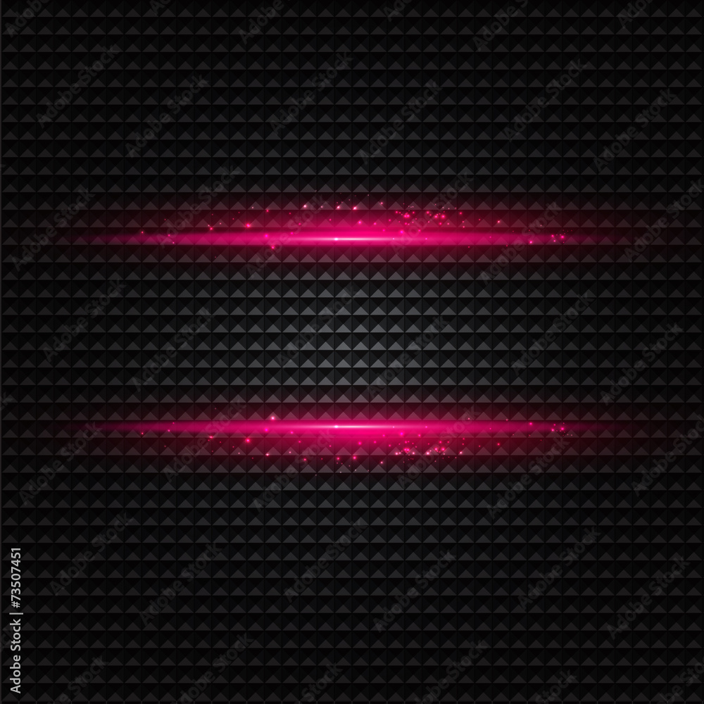 Poster abstract dark background with pink color light