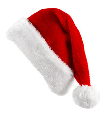 Santa red hat isolated in white background - 73509041