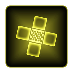 Medical patch icon