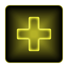 Obraz premium Medical cross icon