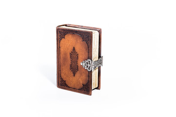 Brown leather bible
