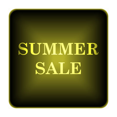 Summer sale icon