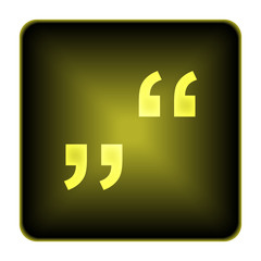 Quotation marks icon