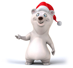 Naklejka premium Fun bear