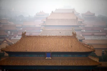 Rolgordijnen Verboden Stad in Peking © bizoo_n