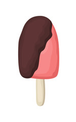 Chocolaty Vanilla Ice Cream