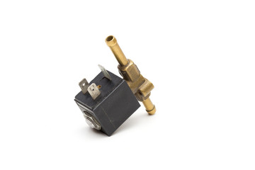 valve on the white background
