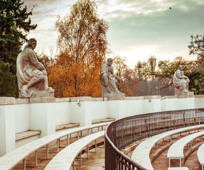 amphitheatre in Lazienki Park © tan4ikk