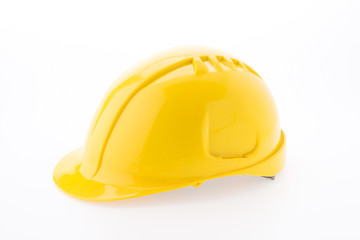 Hard hat isolated on white background