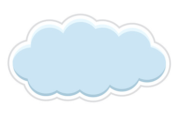 Cloud Sticker Banner