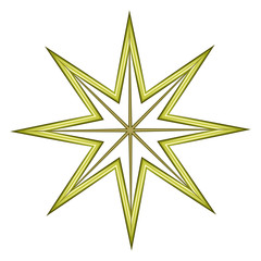 Obraz premium Celebration Star Element