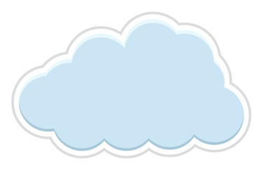 Cloud Sticker