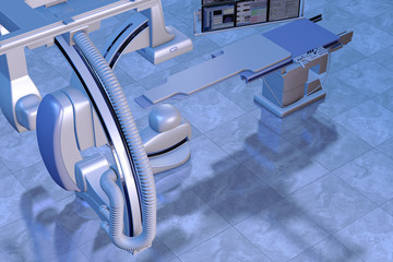 Modernes Angiographiesystem für die Herz- und Gefäßchirurgie © pgottschalk