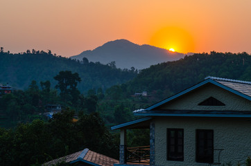 Dawn over Lake Begnas Nepal