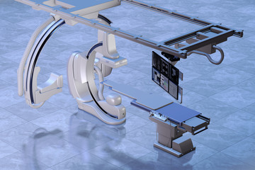 Modernes Angiographiesystem für die Herz- und Gefäßchirurgie © pgottschalk
