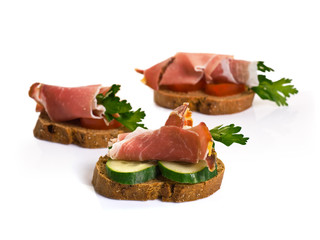 Canape with Jamon