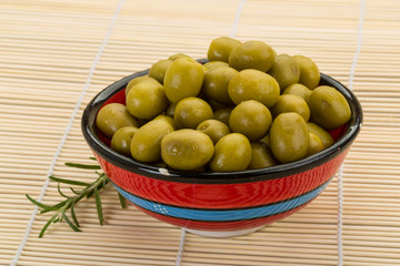 Green olives