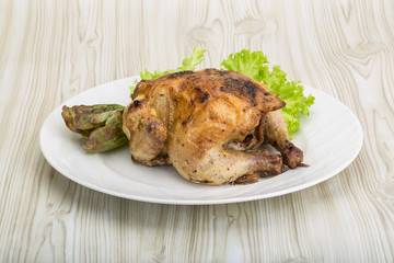 Roasted chicken