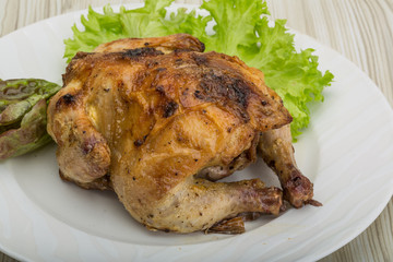 Roasted chicken