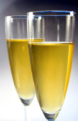 Two glasses of wine