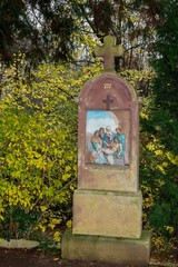 Kreuzwegstationen von Jesus: Station 14 von 14