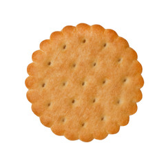 Cookies isolated on white background