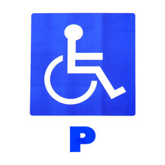 disabled icon isolated on white background