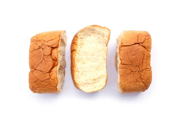 Bun isolated on white background