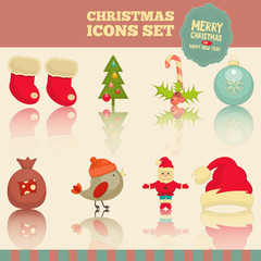 Christmas Icons Set