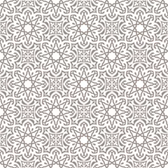 Foto op Plexiglas seamless pattern in islamic style © ataly123