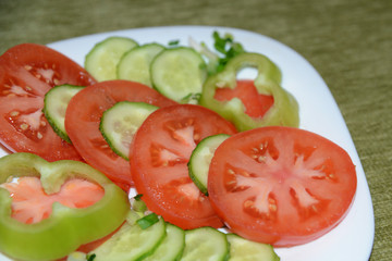 Fresh vegetables