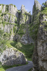 Cheddar Gorge Cliffs