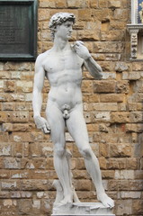 Statue of David in Florence, Italy