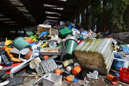 Hartplastik, M&uuml;ll, Recycling, Wertstoff, Abfallwirtschaft