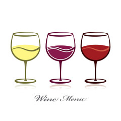 wine glasses