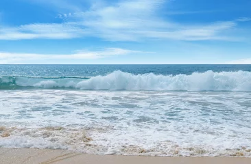 Fototapete Meer / Ozean ocean, sandy beach and blue sky