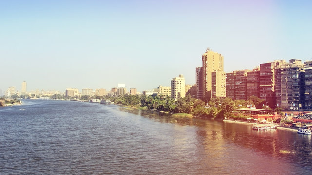 Cairo and the river Nile